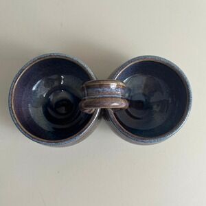 Springer | Dining | Studio Pottery Double Condiment Caddy Salt Pepper ...